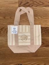 Trader Joes Striped Blush, Nude, Brown Mini T...