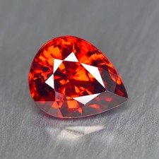 2.14Ct Supreme Unheated AAA+ Grade Reddish Orange Spessartite Garnet _ Namibia