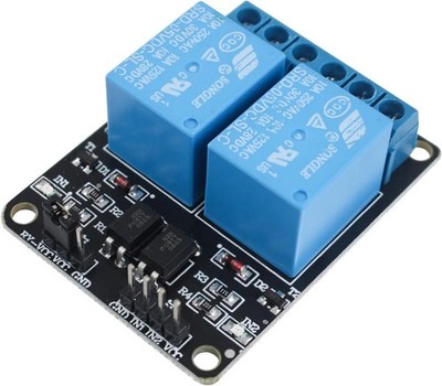 2 Channel DC 5V Relay Module Optocoupler Control Board Indi Size: 2 Channel 5V