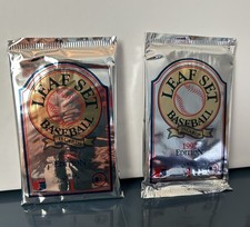 Leaf Leaf Set Baseball 1992 Edition Gold Edition 2 Packs 15 Cards/Pack