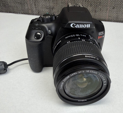 Canon EOS Rebel T6 18MP 1080p DSLR Camera with EFS 18-55mm Lens -*No Battery*