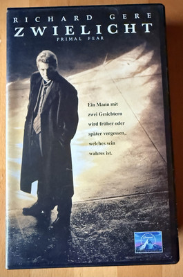 VHS Film - Zwielicht - Primal Fear - Richard Gere - Thriller - Videokassette