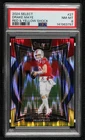 2024 Panini Select Concourse Red & Yellow Shock Prizm Drake Maye PSA 8 Rookie RC