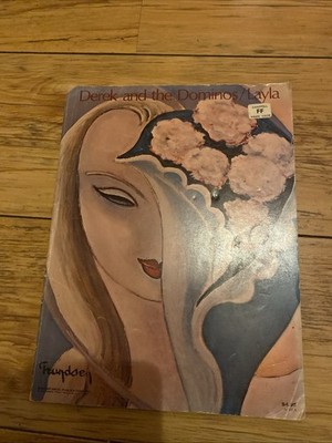 Vintage Eric Clapton Derek and the Dominos / Layla Musik / Gitarre Bilderbuch.