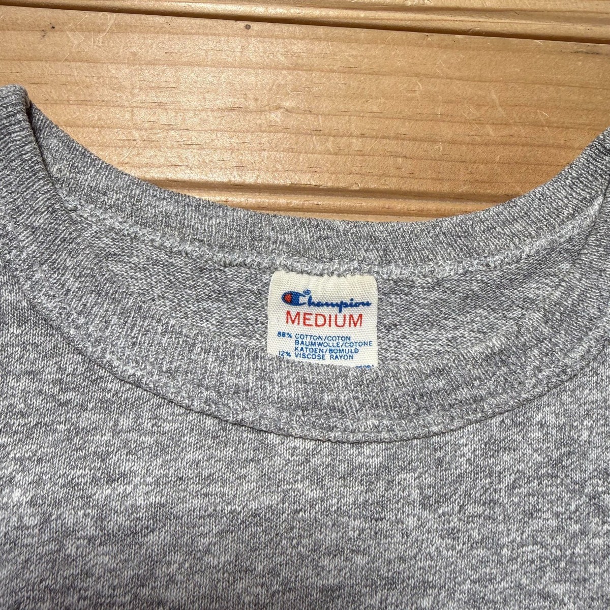 Vintage 80s Champion Miami Dolphins NFL Football Graphic Heather T