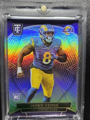 JARED VERSE RARE ROOKIE REFRACTOR RAMS INVESTMENT CARD PANINI 