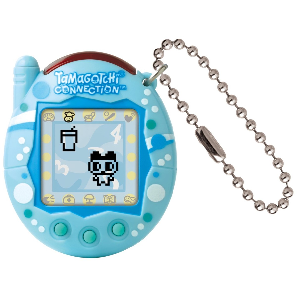 Tamagotchi Connection Virtual Pet with Connection Play Blue Bubble