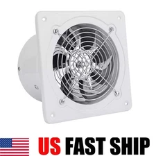 4" Extractor Exhaust Fan Bathroom Ventilation Blower Window Wall Kitchen
