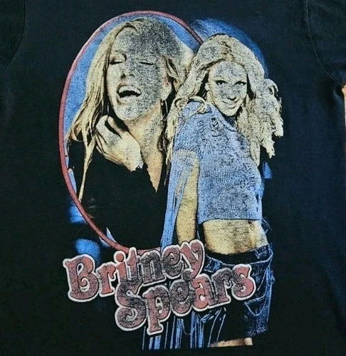 Y2K Britney Spears Dream Within A Dream Rap Tee T Sh Vintage vintage concert t-shirt, vintage, single stitch, B+ condition