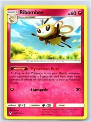 Ribombee 146/214 Lost Thunder Reverse Holo Rare