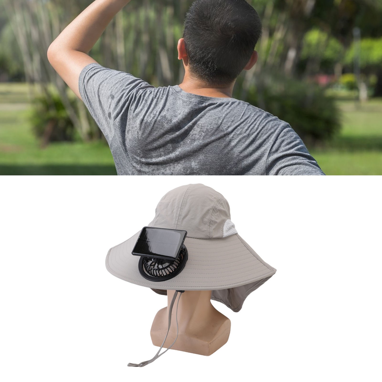 Voice Control Solar Fan Sun Hat For Outdoor Activities Recommended