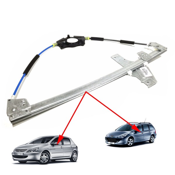 Newparts Elektrischer Fensterheber Vorne Links FüR Peugeot 307 4/5 TüRen 9221K0-image