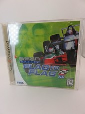 Flag to Flag (Sega Dreamcast, 1999) Complete CIB TESTED