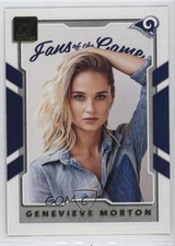 2017 Panini Donruss Fans of the Game Genevieve Morton #2 0ip8