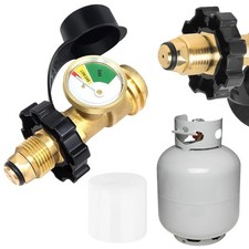 High Low Gas Pressure Gauge Level Indicator POL Propane LPG Bottle Cylinder