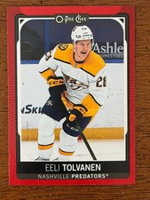 2021-22 O-Pee-Chee Red Border Eeli Tolvanen #211