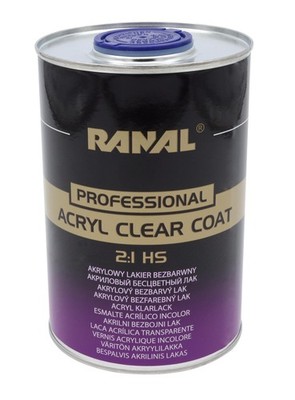 Ranal 31201 Klarlack 2:1 HS Professional 1,0 L | Auto Lack Clearcoat Karosse kla