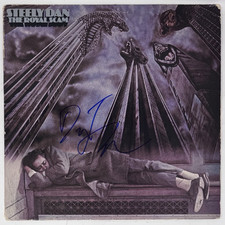 Donald Fagen Steely Dan Signed Autograph The Royal Scam Vinyl Record Album ACOA