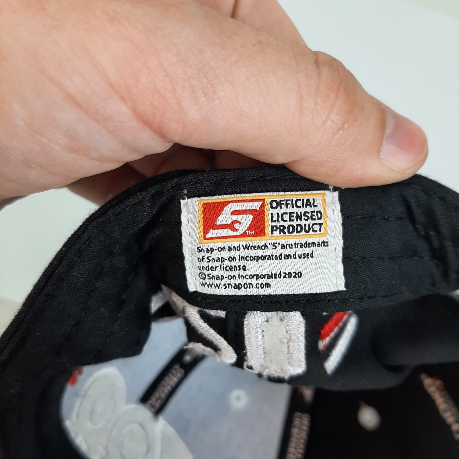 Snap On Tools Baseball Hat Cap Strapback Black Re… - image 6