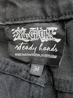 Steady Hands Yu-Gi-Oh! Mens Jeans Black Size 34 Duelist Baggy Fit *PRE-OWNED* — photo 7