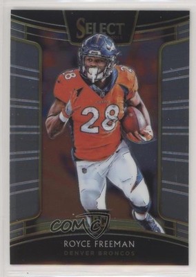 2018 Panini Select Concourse Royce Freeman #80 Rookie RC 0c6