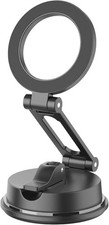 Ultra Strong Magnetic Car Phone Holder 80 LBS Suction 24X Magnets 360 Rotation