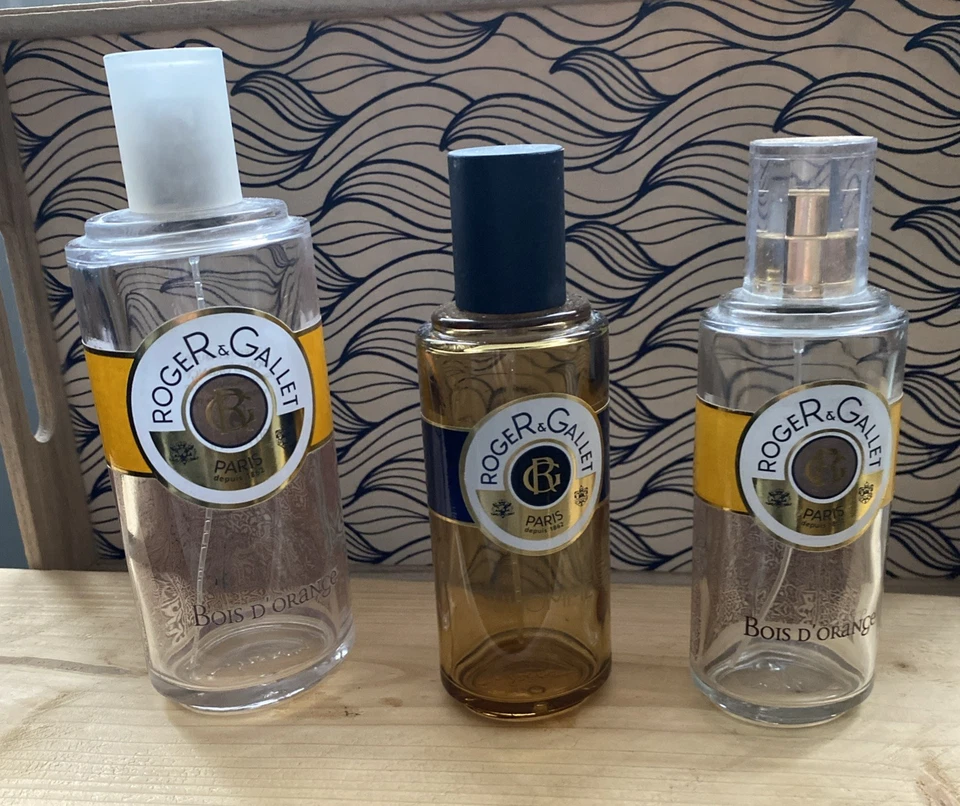 🦋collection Lot De Flacon De Parfum Vide Empty Roger & Gallet - Photo 1/1