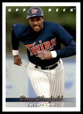 1993 Upper Deck Dave Winfield Minnesota Twins #786