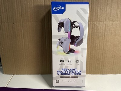 RGB Gaming Ständer für Controller & Headset   LED Halter mit USB-Ports