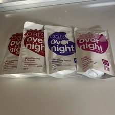 4 Packs Of Oats Overnight, Two Expire 6/24, O...