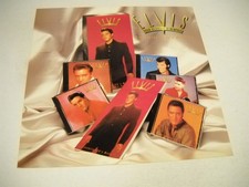 ELVIS PRESLEY 2-side PROMO ONLY Display Decorator Flat FROM NASHVILLE TO MEMPHIS
