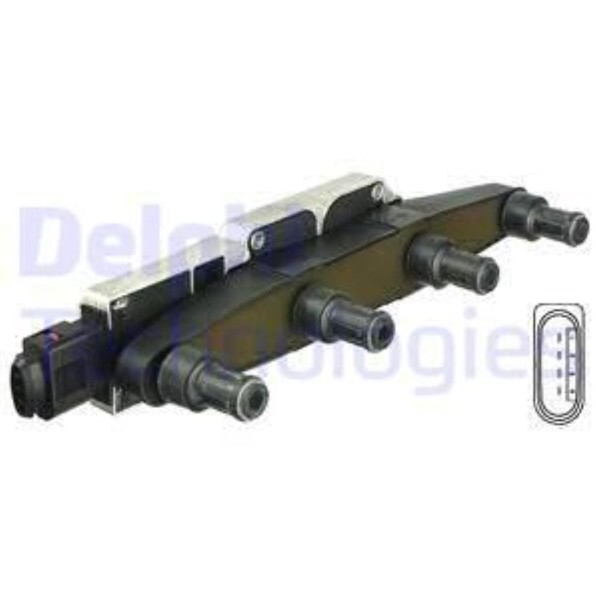 ZüNdspule ZüNdmodul FüR VW Lupo 1.0 Seat Arosa Skoda Fabia I 1.4 Felicia II-image
