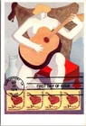 Dr Jim Stamps Maximum Card 3.1C Music Of The Land Guitar Coil Strip First Day