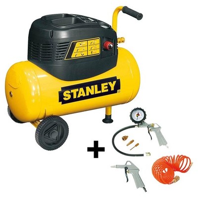 Compressor - inclusief air kit - 8 Bar - 24 liter - set 6 stuks