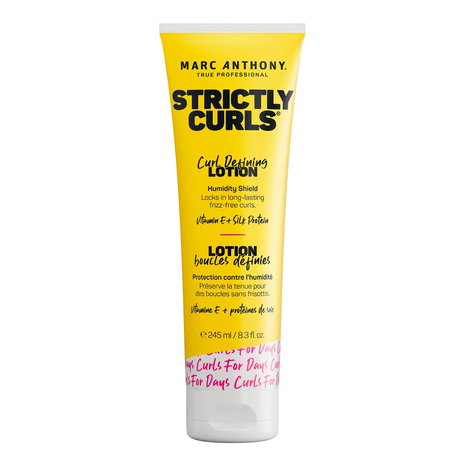 Marc Anthony Curl Defining Hair Styling Lotion for Curly Hair, Strictly Curls -