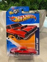 2012 Hot Wheels 68 Dodge Dart Rot 1:64 Muscle Mania Mopar 81/247
