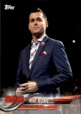 Mike Rome 2018 Topps WWE Card #60