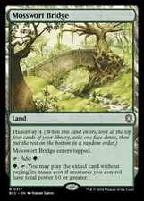 Mosswort Bridge 0317 Non Foil Rare Bloomburrow Commander MTG NM