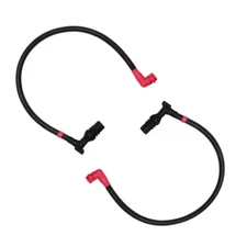 2Pc Ignition Coil Spark Plug Wire For 2011-17 Polaris Ranger 800 4012888 4012889