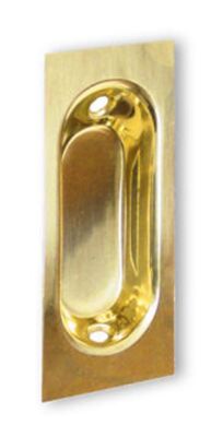 Flush Mount Pocket Door Pull 1-5/16'' X 3-3/16''