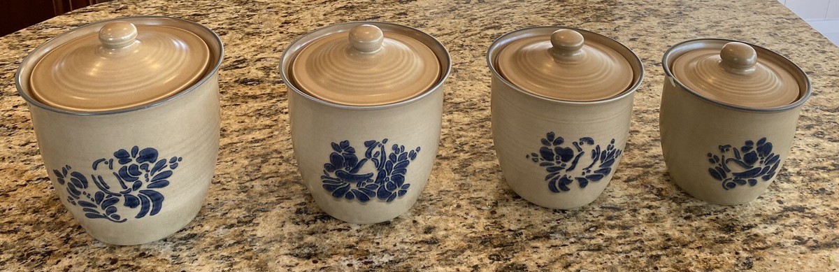 Pfaltzgraff Folk Art Canister Set