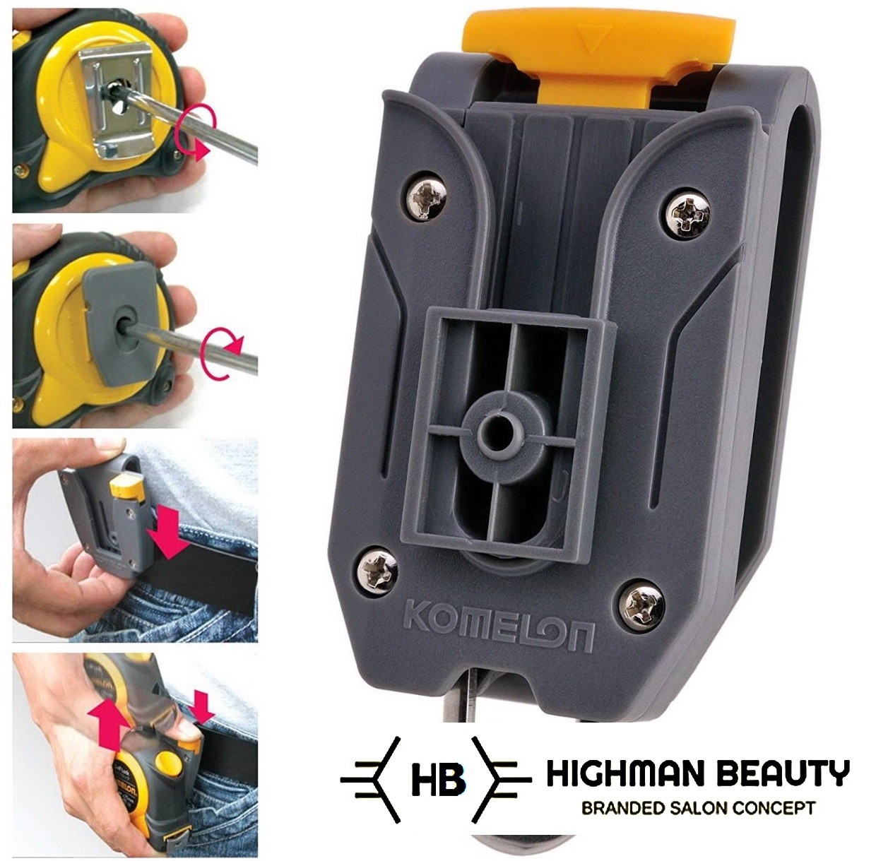 Komelon Tape Measure Belt Holder Clip for all Komelon MADE IN KOREA eBay