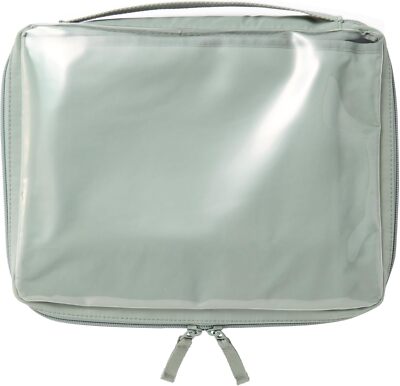 NEW MUJI Pocket-selectable Collection Case A5 Wide Moss Green A