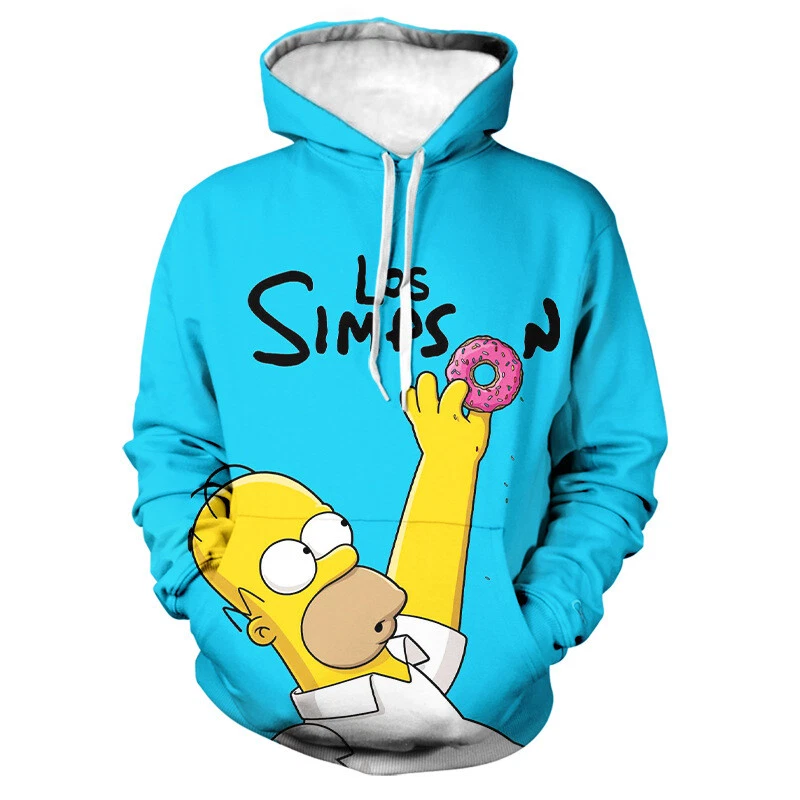 Cosplay The Simpsons Maggie Marge Homer Bart 3D Hoodies Sweatshirts Jacket Coats 7