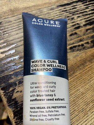Acure Color Wellness Wave & Curl Shampoo 8 Oz