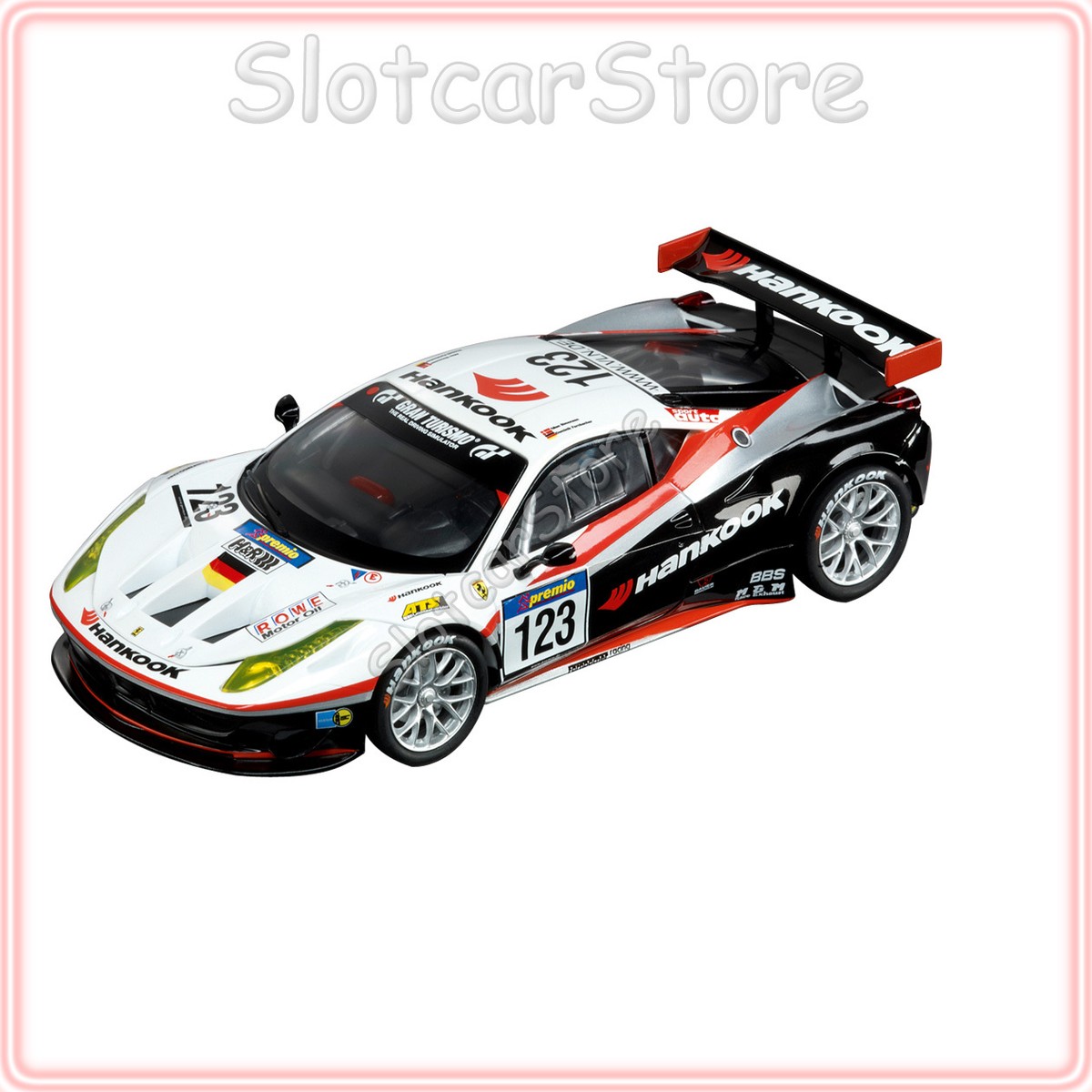 Carrera digital 132 Ferrari 458 ITALIA Gt2 HANKOOK Farnbacher