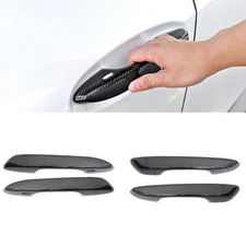 For Lexus UX200 250h 2019-2024 Carbon Fiber abs Side Door Handle Cover Trim 4p