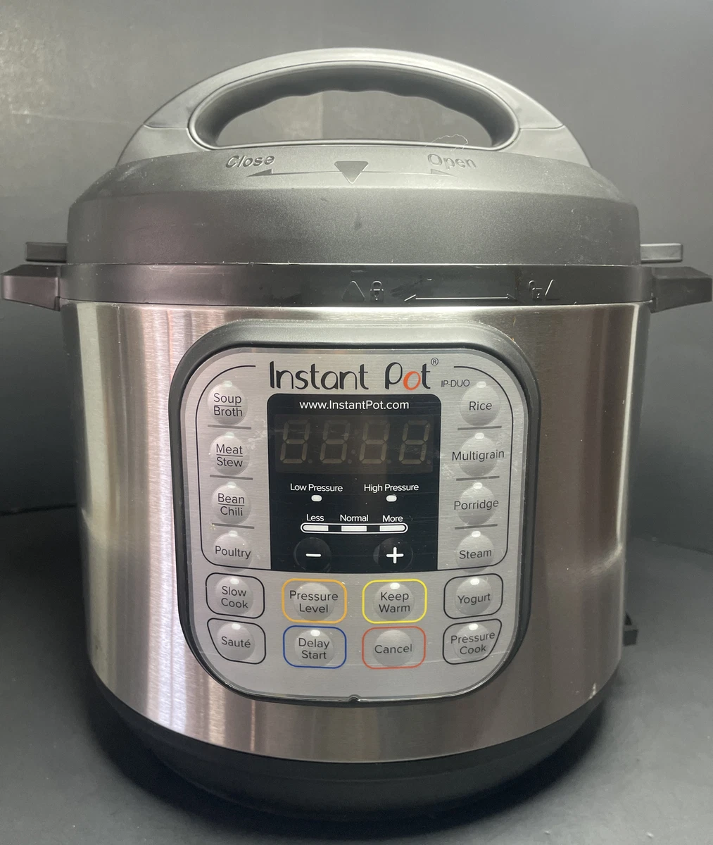 Instant Pot Duo 6-Quart 7-in-1 Electric Pressure Cooker IP-DUO60