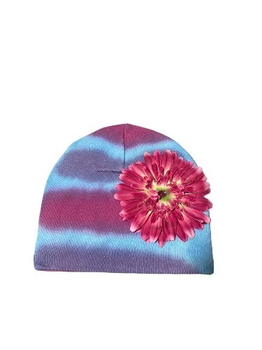 baby hate blue pink lavender hat