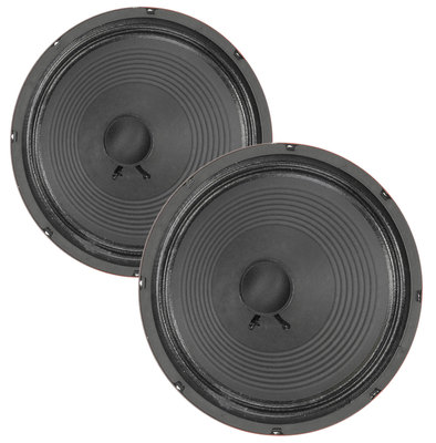 Pair Eminence The Governor 12'' Guitar Speaker Red Coat 16ohm 102dB Replacement